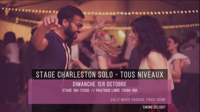 Solo Jazz Charleston - Stage tous niveaux