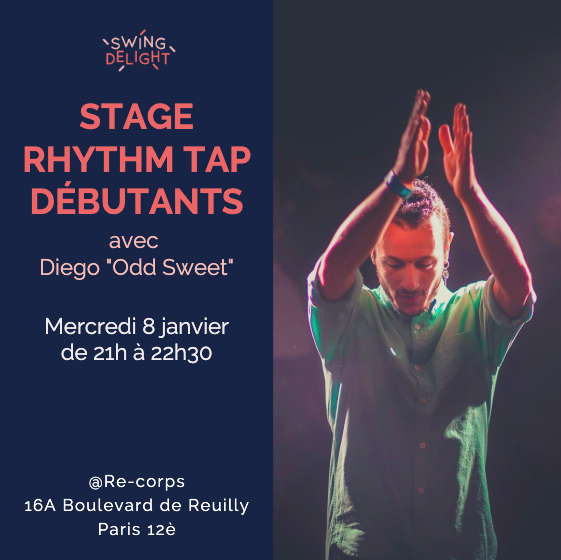 stage Rhythm tap débutants